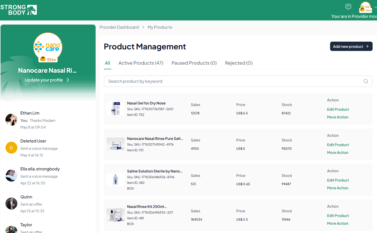 Share Global Products